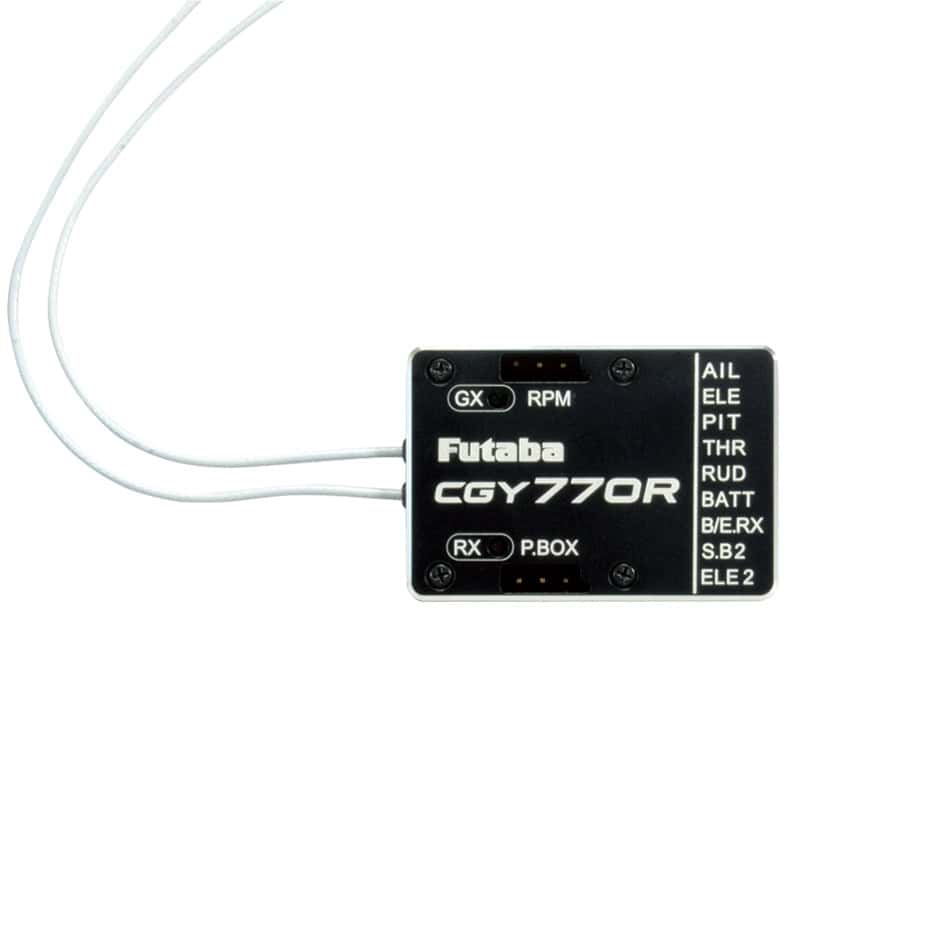 CGY770R Helicopter 3D/F3C Flight Control Gyro – FutabaUSA